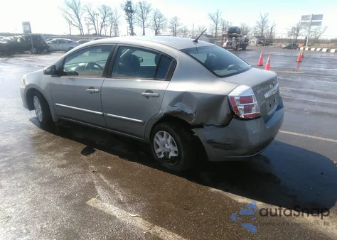 2010 Nissan Sentra 2.0S from USA, damaged, VIN 3N1AB6APXAL691574